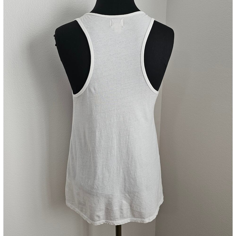EUC DENIM & SUPPLY RALPH LAUREN Red White & Blue American Flag Boho Tank Top XS - Picture 3 of 6